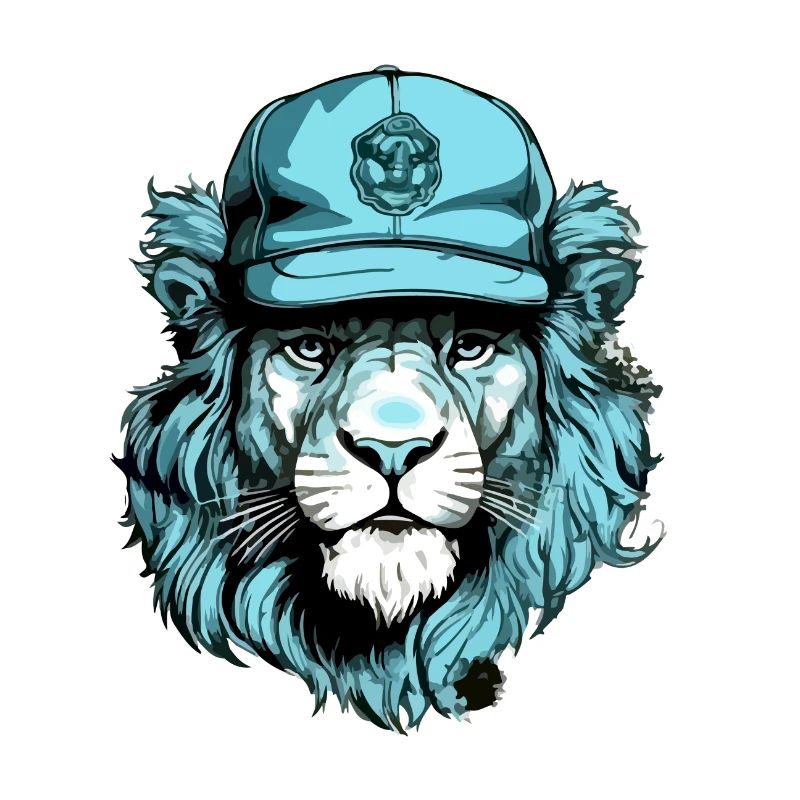 Boudi the blue lion