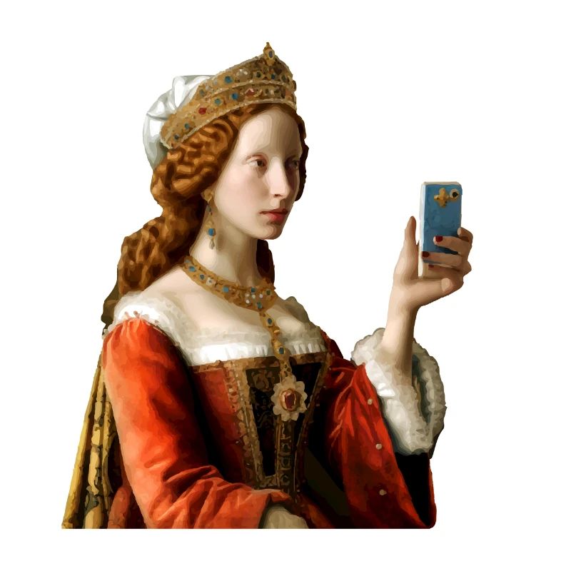 Le selfie de la reine
