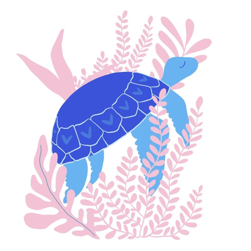 Underwater: turtle