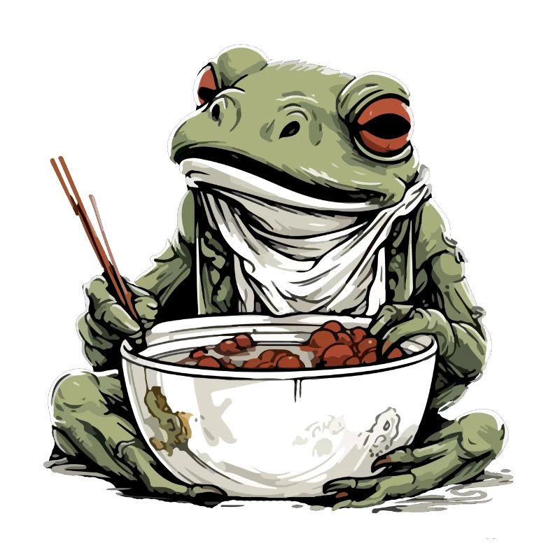 Kriko le crapaud gourmand