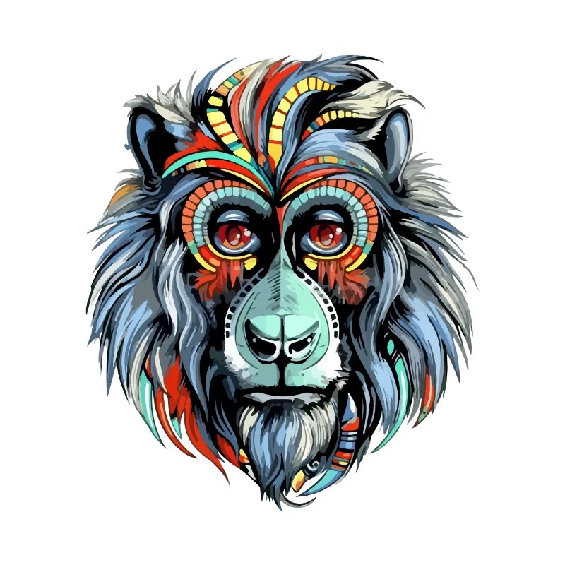 Kajou le mandrill