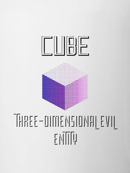 Cube Entité maléfique tridimensionnelle