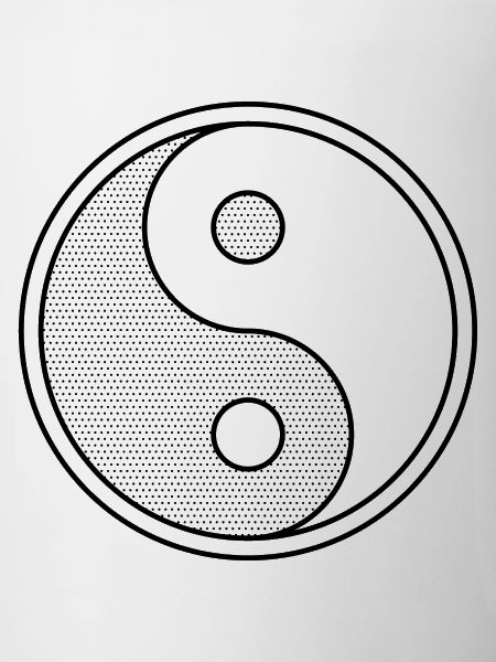 Yin Yang (Black)