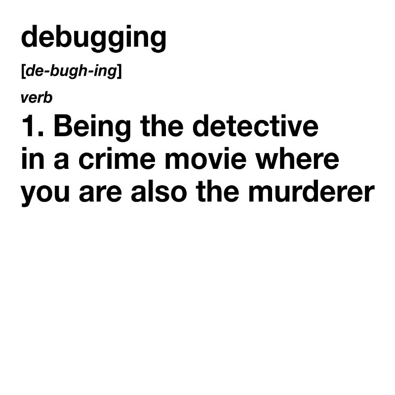 Debugging Definition
