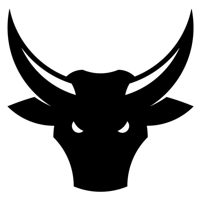 Stier / Bulle / Ochse / Stierkopf (2C)