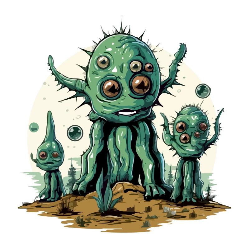 Cactus alien