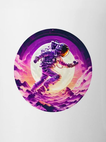 Beautiful Astronaut Sunset Design