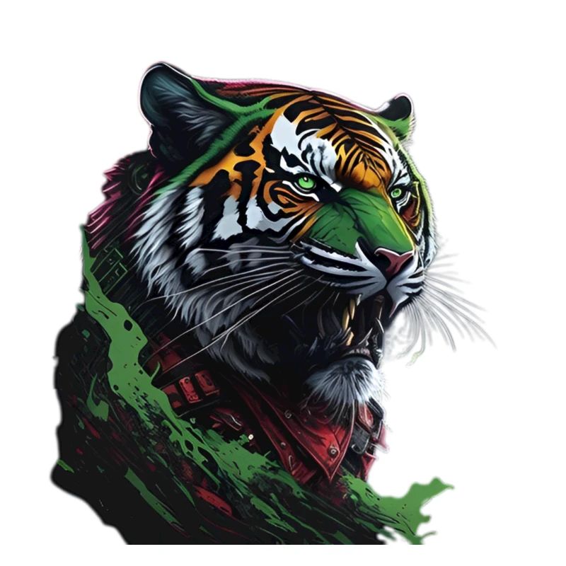 Beautiful Steampunk Tiger