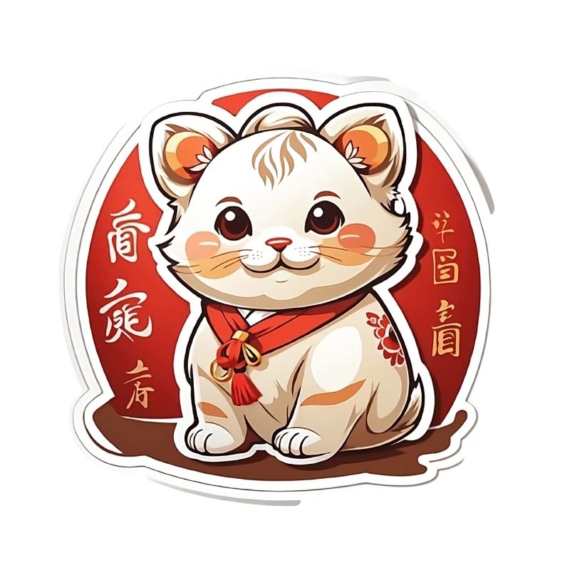 Chat chanceux chinois