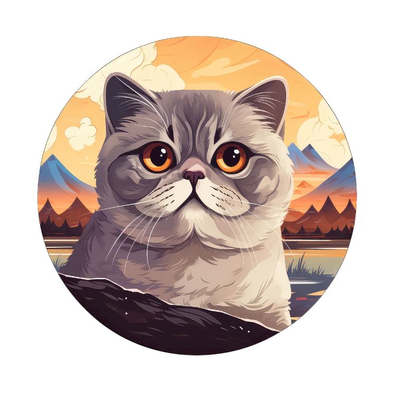 Scottish fold-eared cat