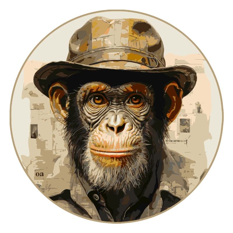 Singe sérieux #3