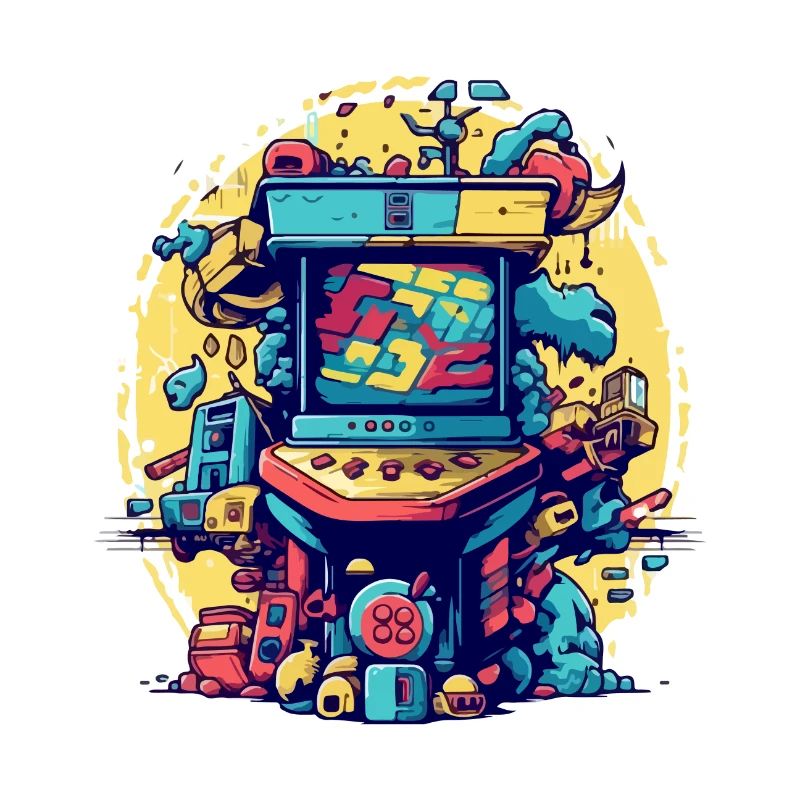 Retro gaming arcade