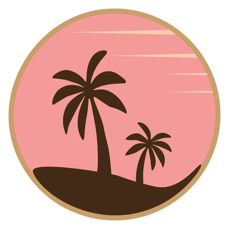 PALM BEACH BADGE