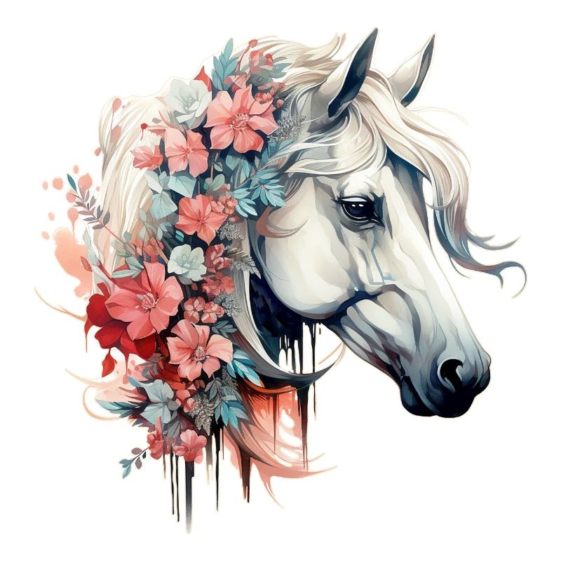 Motif cheval
