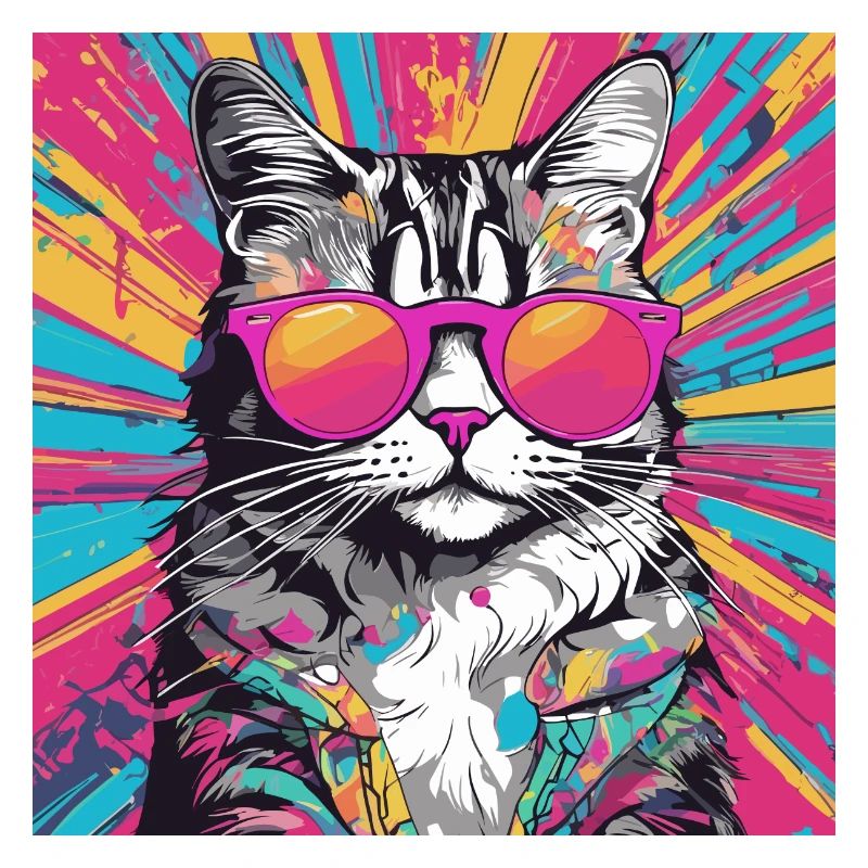 Chat néon