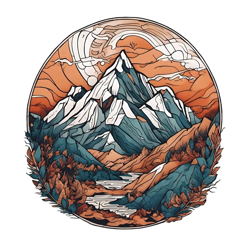 Berg Landschaft