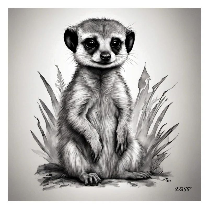 Baby-Erdmännchen