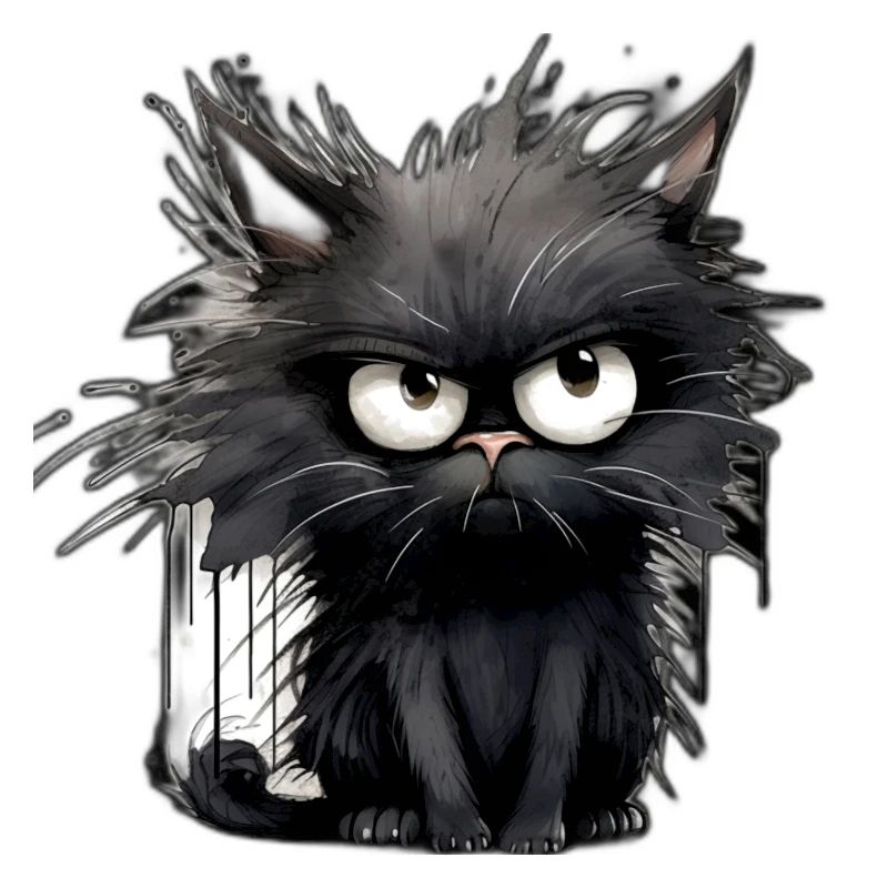 Moody Cat