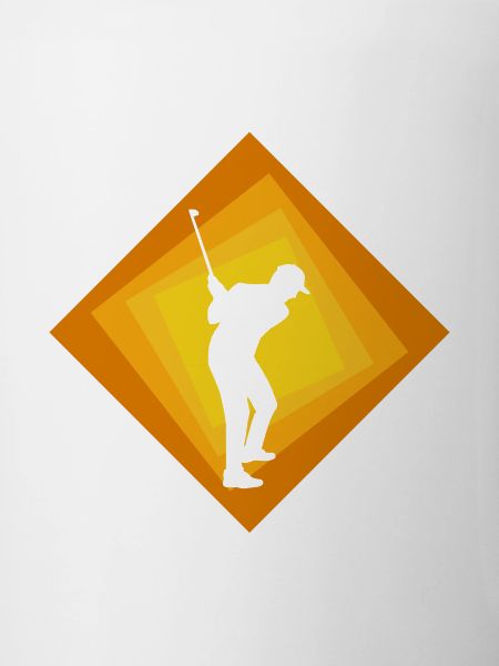 Golfer Putting Golf