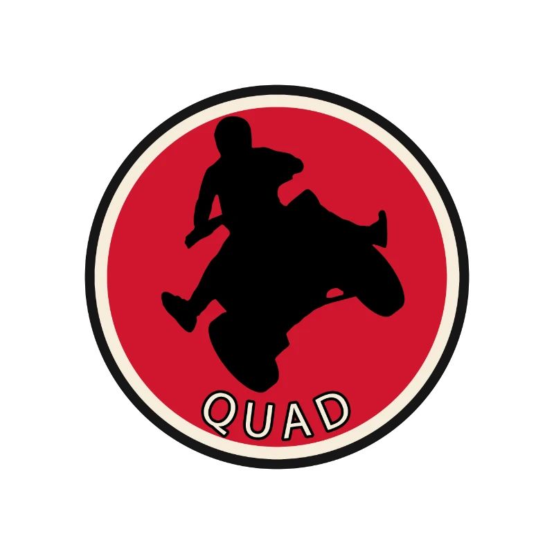 Stunt ATV quad biking