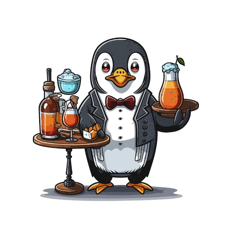 Penguins Pour