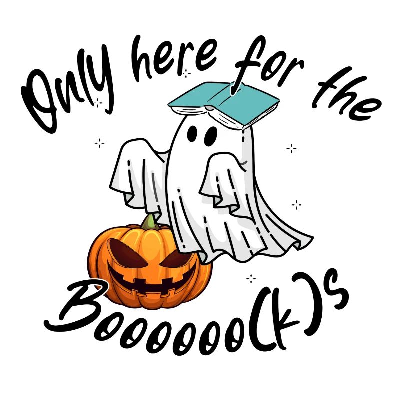 Halloween for Book Lovers - Little Book Ghost