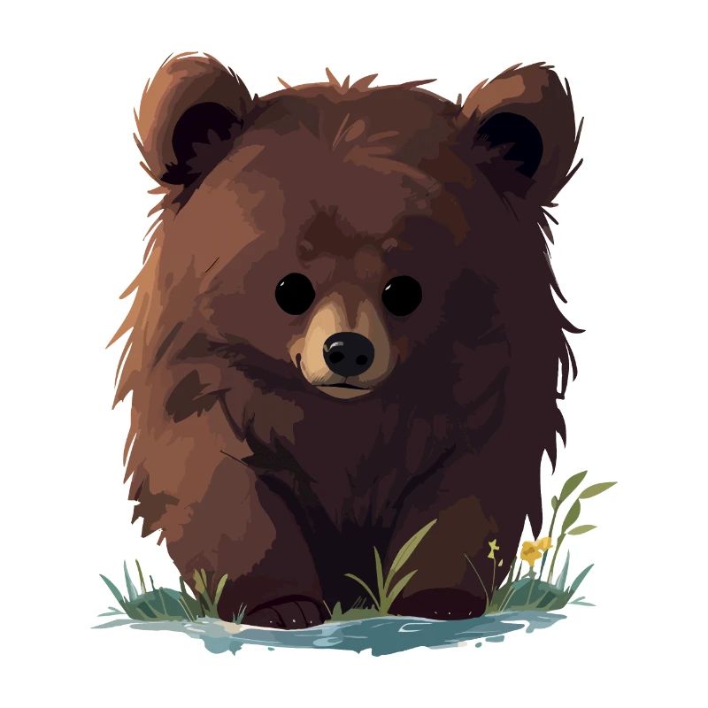 Cute Bear Cub