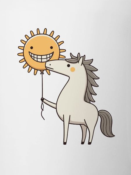 Radiant Horse & Smiling Sun