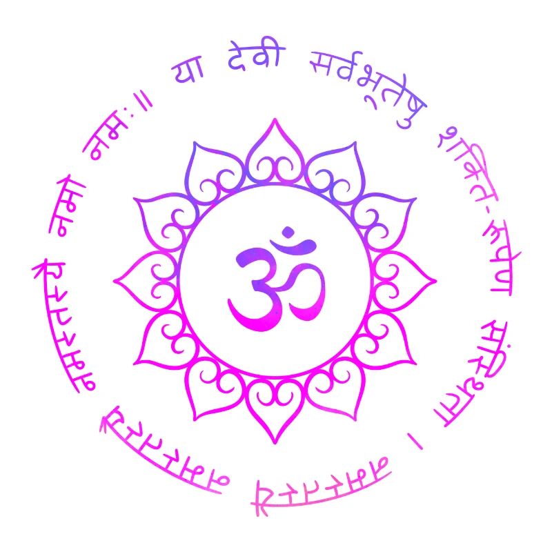 Buddhist symbol om aum