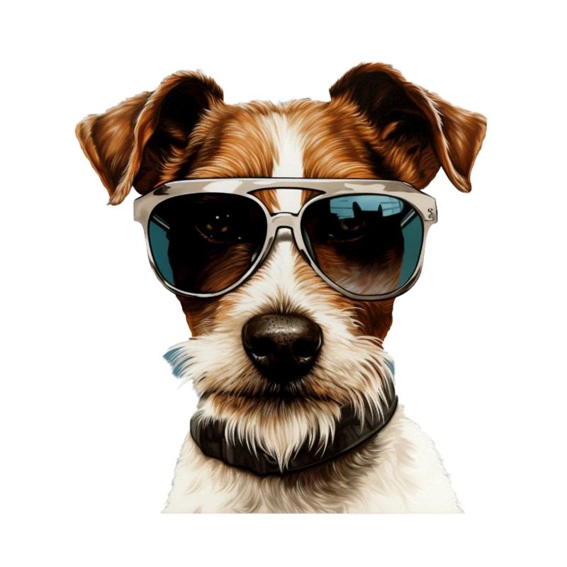 Fox Terrier Cool - Chien Fox Terrier