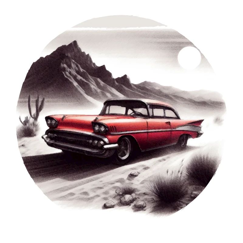 Red Classic Car