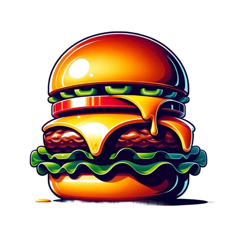 Yummy burger!