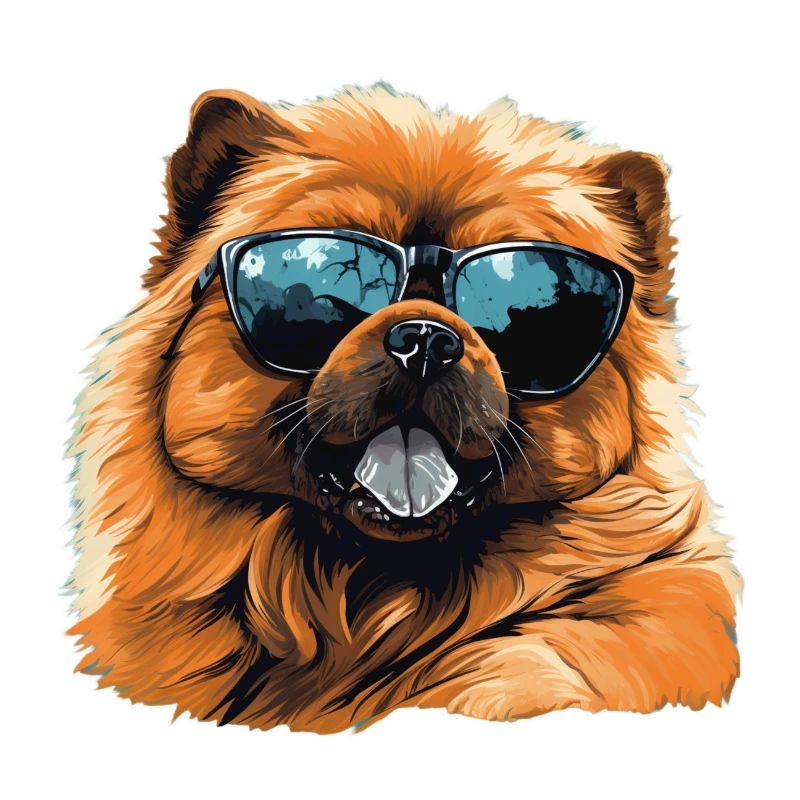 Chow Chow Cool - Chow Chow Hund