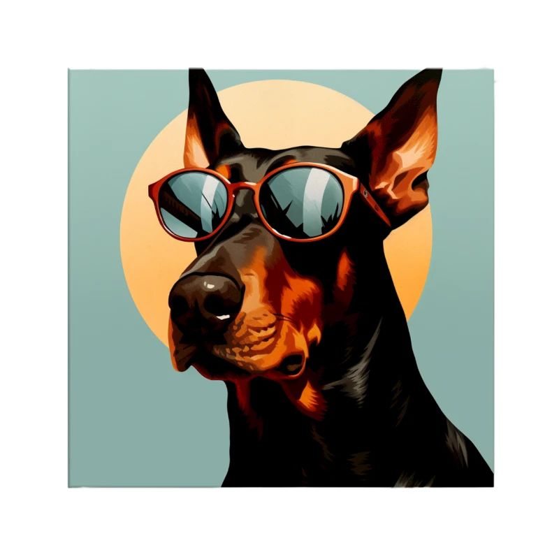 Doberman Cool - Doberman Dog