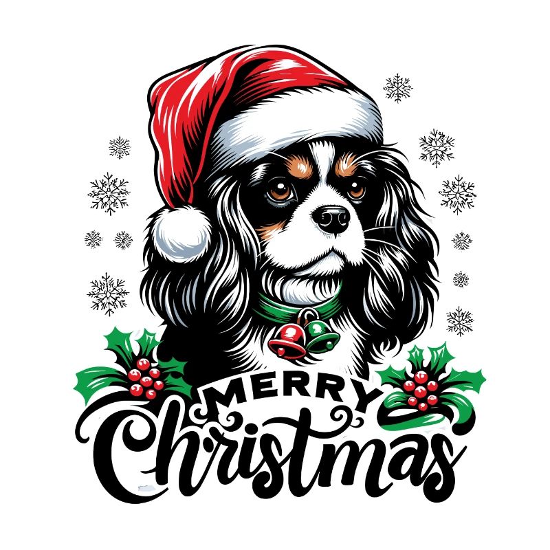 Design Festif Cavalier King Charles