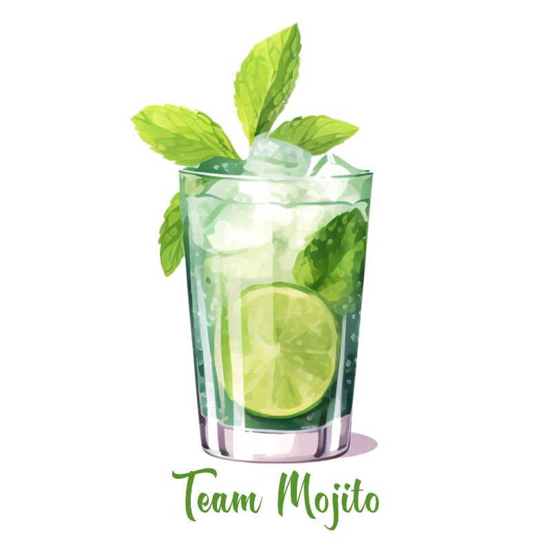 Team Mojito Cocktail Long Drink