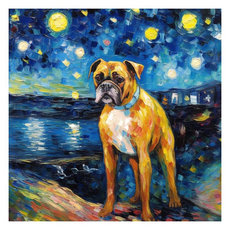 Deutscher Boxer Sternennacht