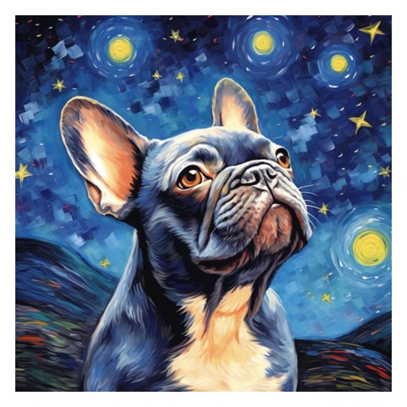 Bouledogue français Nuit étoilée