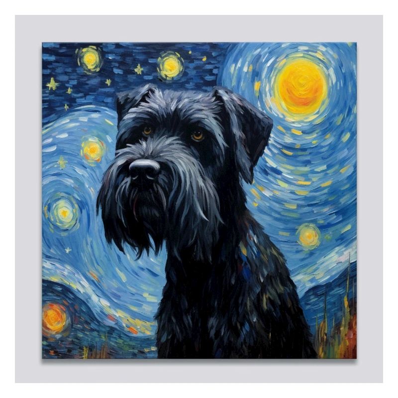 Schnauzer géant Nuit étoilée