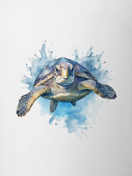 Tortue bleue