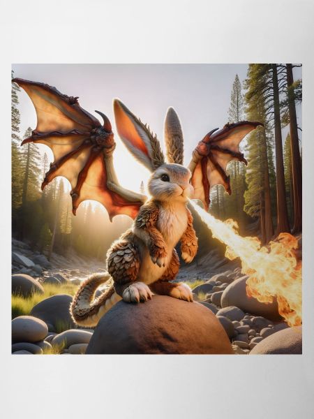 Fire Breathing Bunny Dragon #12