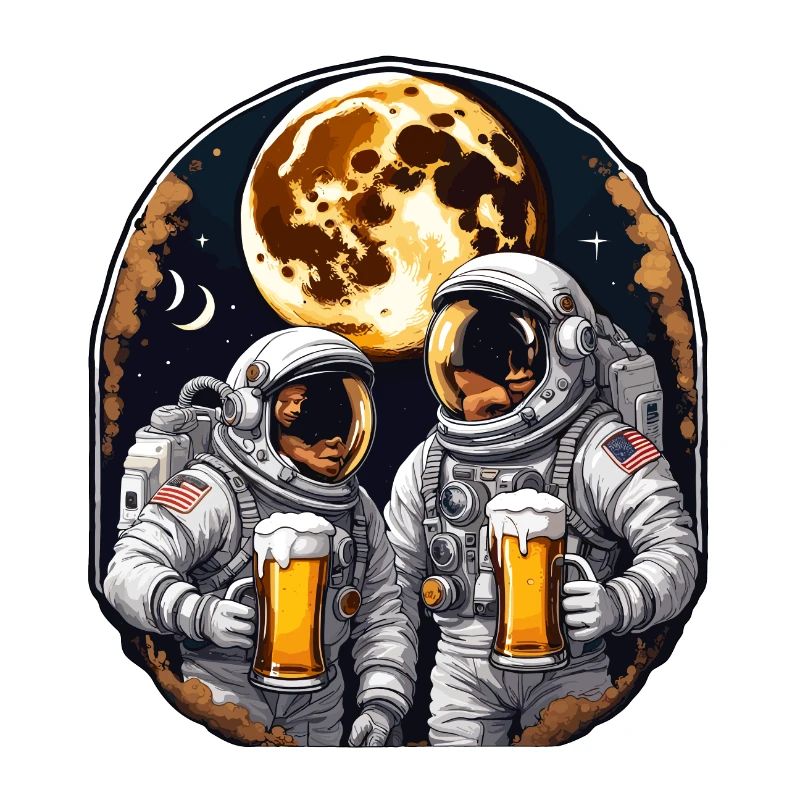 Astronaut / Space / Spaceship / Moon / Space