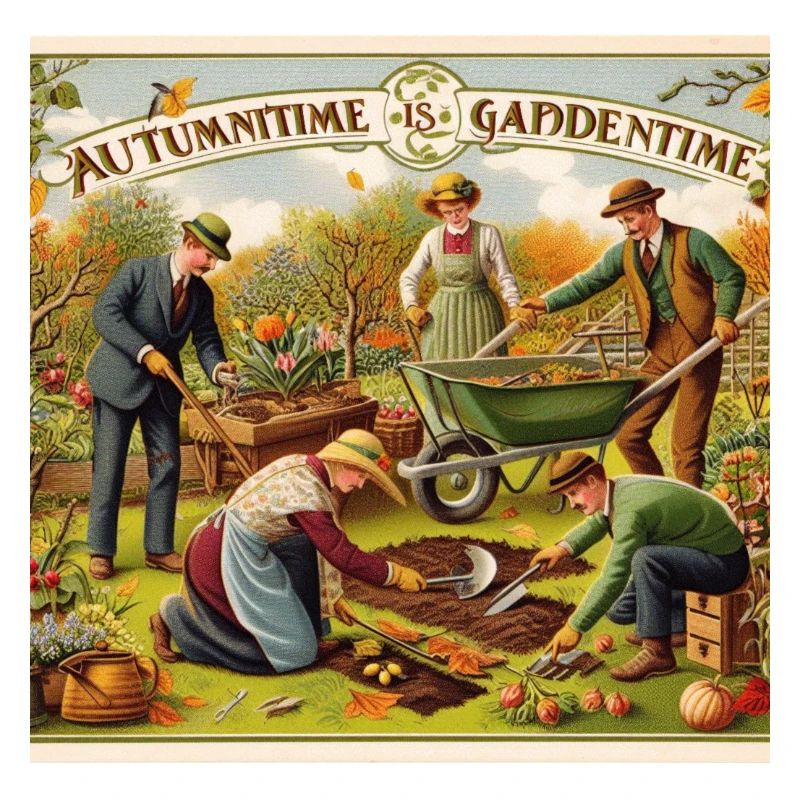 Autumn is garden time