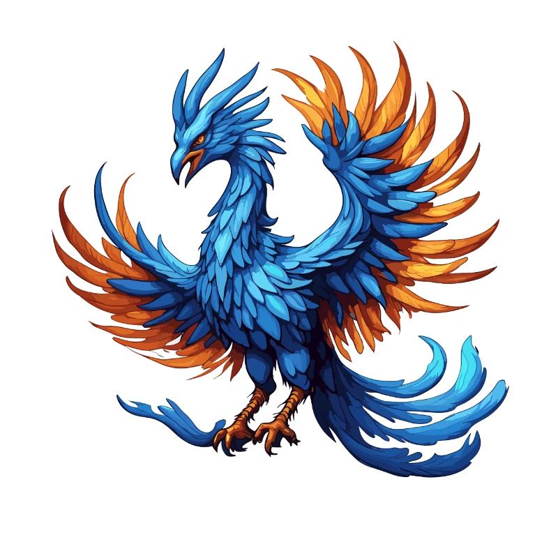 Phoenix / Bird / Animal / Mythical Creature / Fire