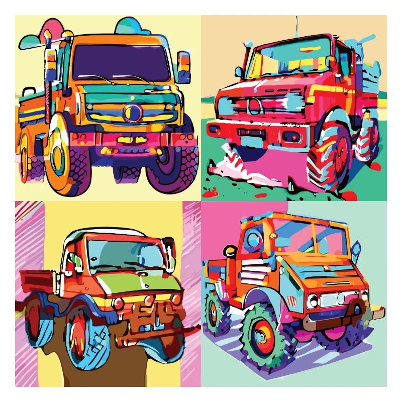 Unimog - Evolution - Warhol - Outil motorisé universel