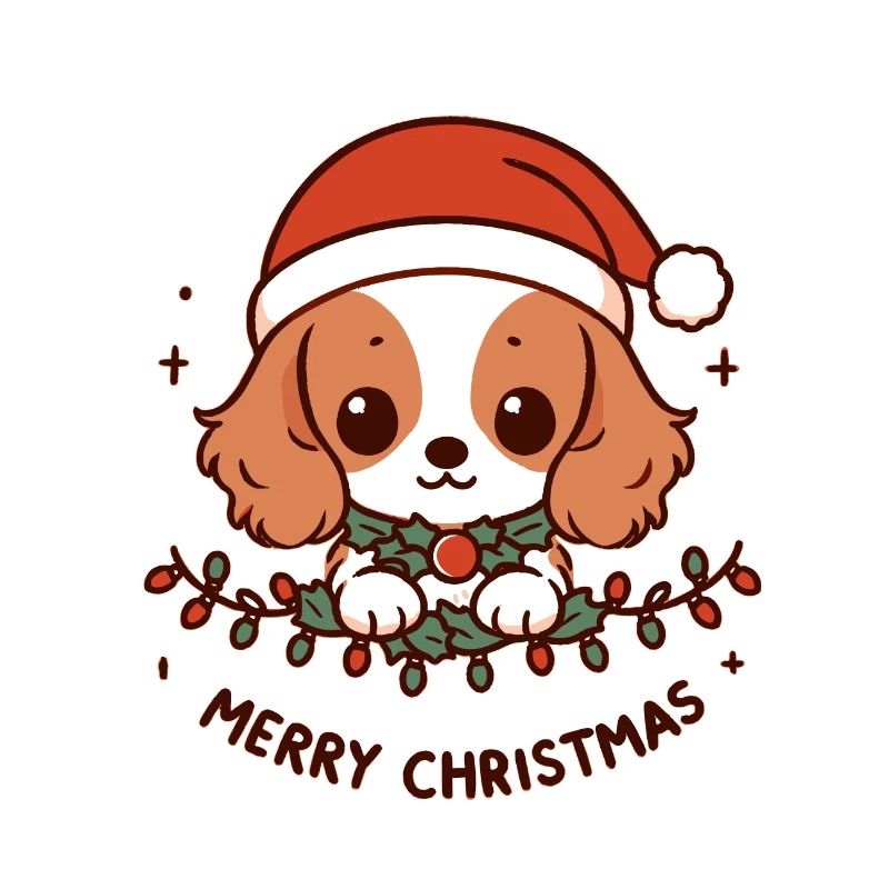 Cavalier Noël Mignon - Douceur Hivernale