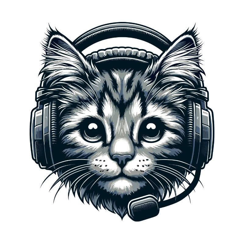Chat Gamer Mignon