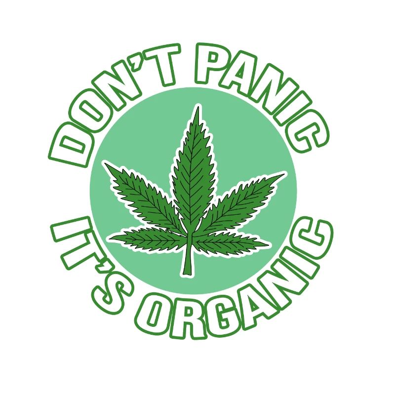 Hanf Gras Cannabis Hanfblatt Spruch Motiv