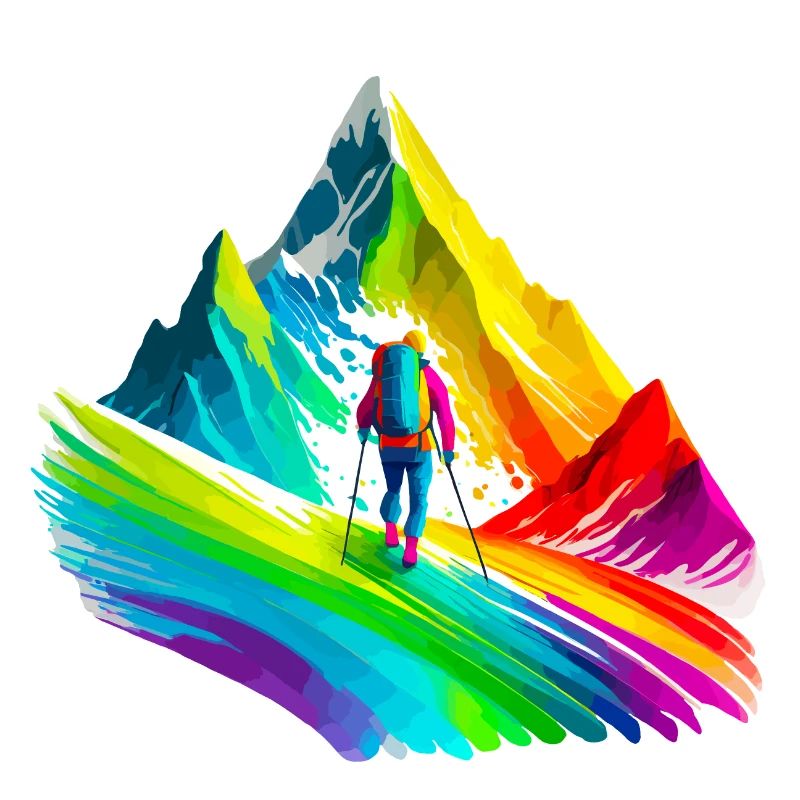 Bergsteigen, Wandern