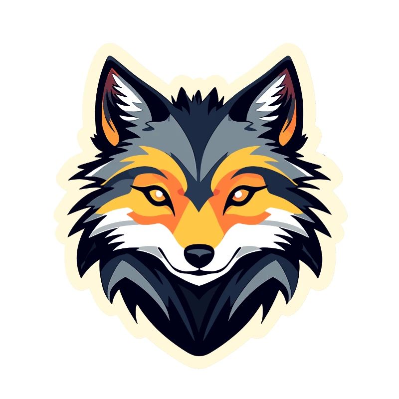 Wolf Zeichnung